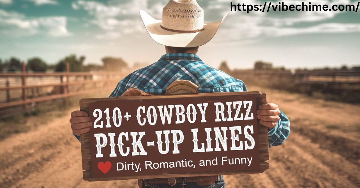 210 Cowboy Rizz Pick Up lines Dirty, Romantic and Funny