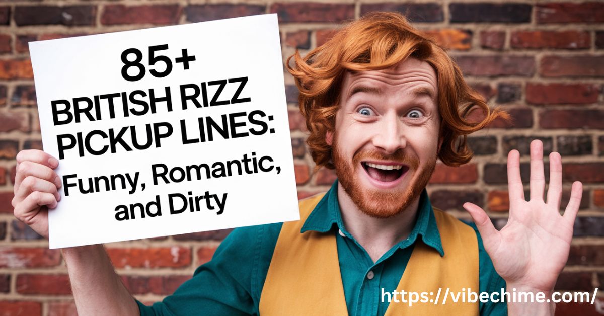 85+ British Rizz Pickup Lines Funny, Romantic, and Dirty