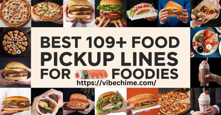 Best 109+ Food Rizz Pickup Lines for Foodies