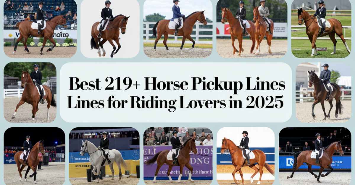 Best 219+ Horse Rizz Pickup Lines for Riding Lovers in 2025