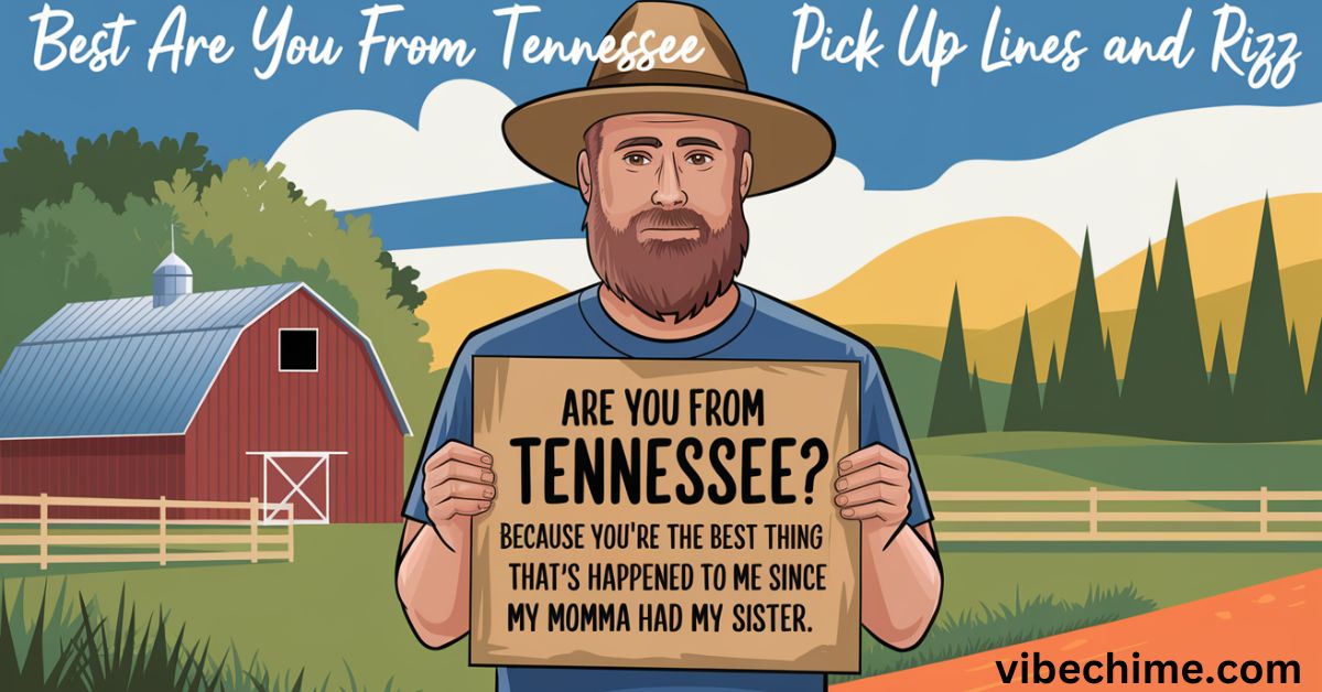 Best Are You From Tennessee Pick Up Lines And Rizz