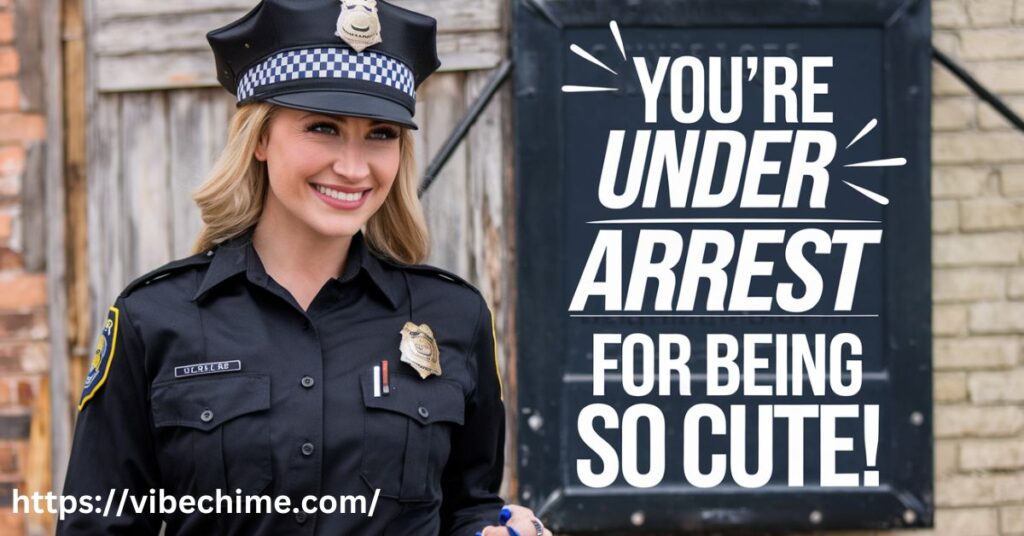 Flirty and Bold Police-Themed Line