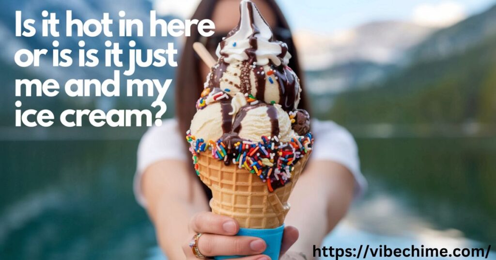 Sweet and Clean Ice Cream Pick Up Lines