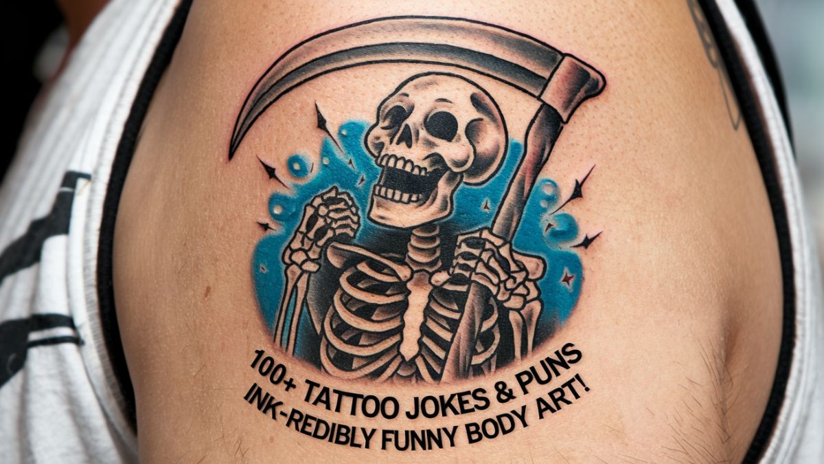 100+ Tattoo Jokes & Puns: Ink-redibly Funny Body Art!