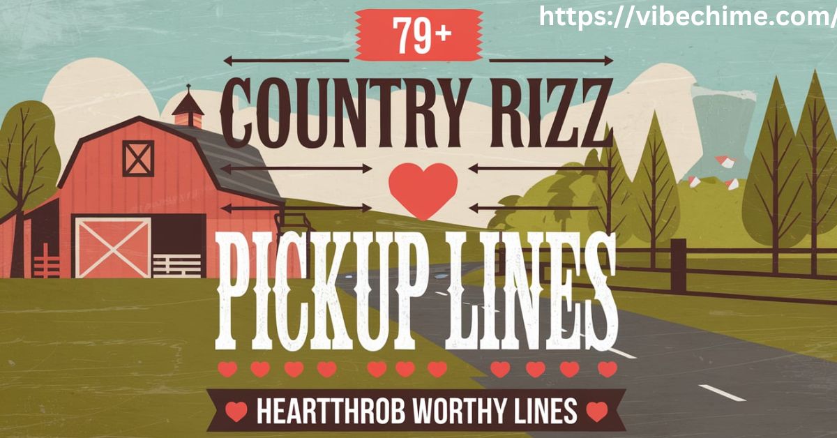 79+ Country Rizz Pickup Lines Heartthrob Worthy Lines.