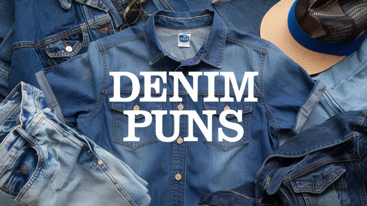 210+ Denim Puns to Keep You Jean-uinely Laughing All Day