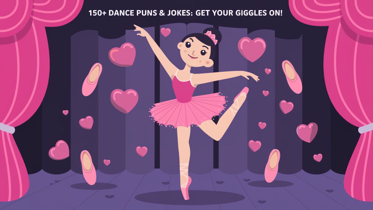 150+ Dance Puns & Jokes: Get Your Giggles On!